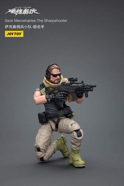 Sack Mercenaries-The Sharpshooter - Military Action Figure By JOYTOY