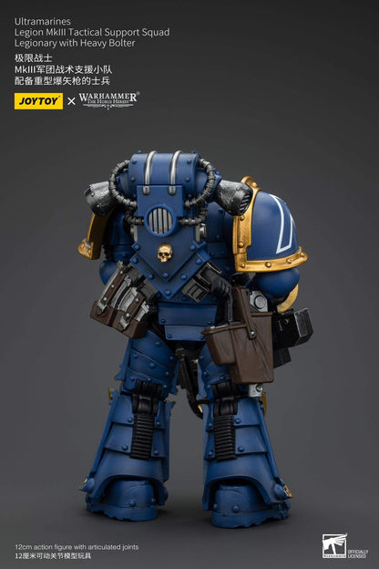 Ultramarines Legion MKIII Tactical Squad Full Set - Warhammer "The Horus Heresy" Action Figure By JOYTOY