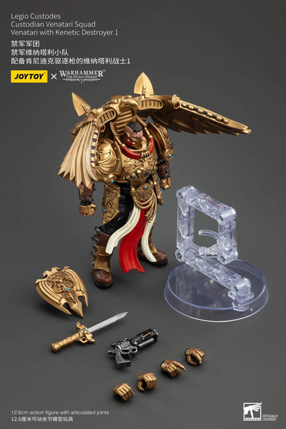 (Deposit) Legio Custodes Custodian Venatari Squad - Warhammer "The Horus Heresy" Action Figure By JOYTOY