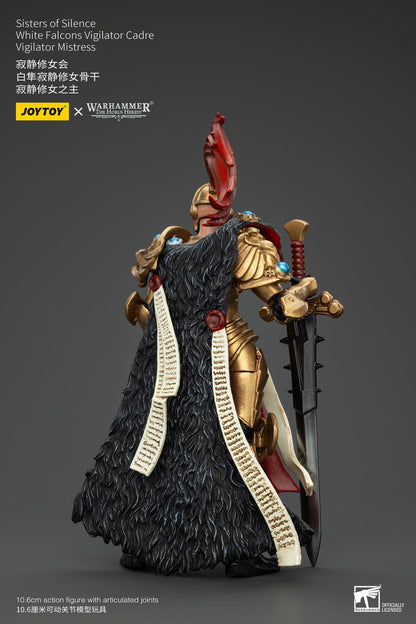 (Deposit) Sisters of Silence White Falcons Vigilator Cadre  - Warhammer "The Horus Heresy" 1/18 Action Figure By JOYTOY