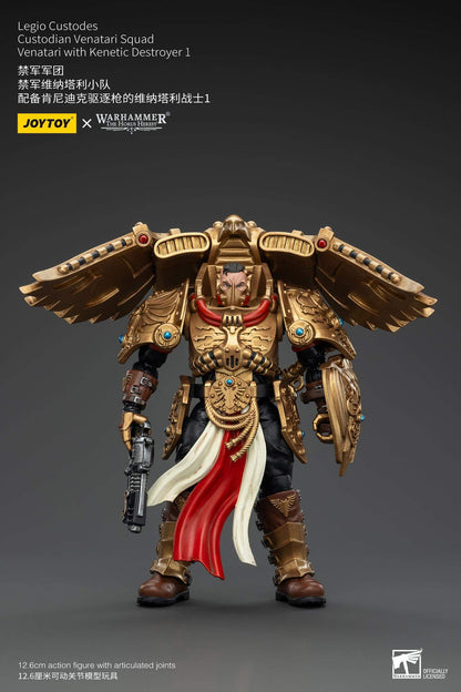 (Deposit) Legio Custodes Custodian Venatari Squad - Warhammer "The Horus Heresy" Action Figure By JOYTOY