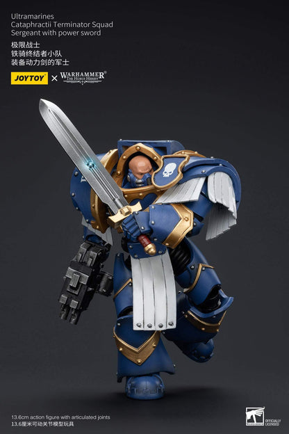 Ultramarines Cataphractii Terminator Squad - Warhammer "The Horus Heresy" Action Figure By JOYTOY