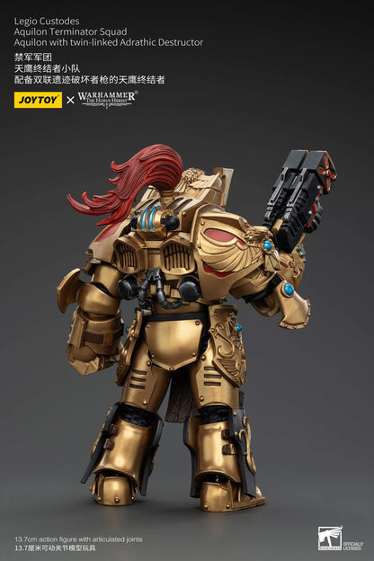 (Deposit) Legio Custodes Aquilon Terminator Squad - Warhammer"The Horus Heresy" Action Figure By JOYTOY