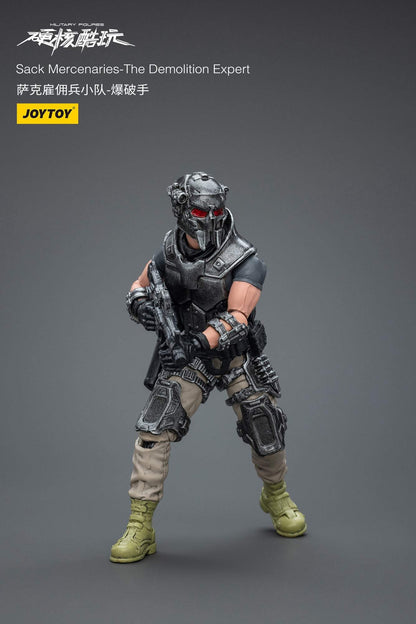 Sack Mercenaries-The Demolition Expert - Military Action Figure By JOYTOY