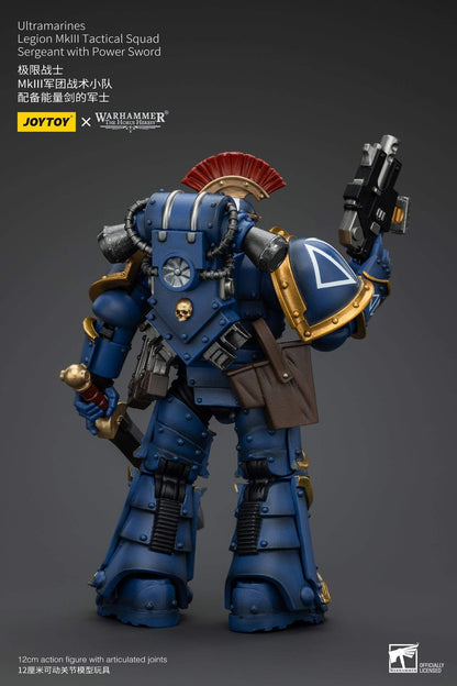 Ultramarines Legion MKIII Tactical Squad Full Set - Warhammer "The Horus Heresy" Action Figure By JOYTOY