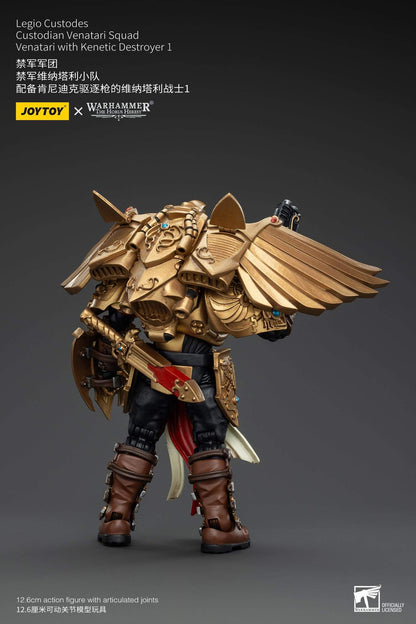 (Deposit) Legio Custodes Custodian Venatari Squad - Warhammer "The Horus Heresy" Action Figure By JOYTOY