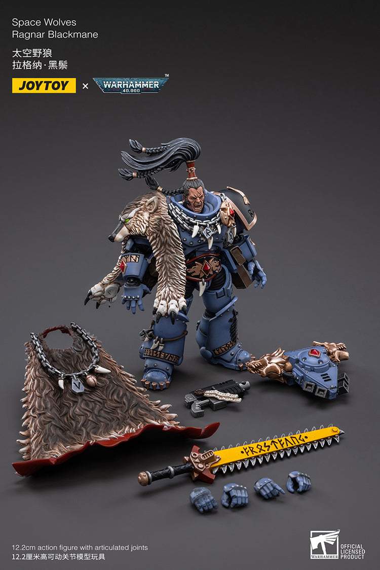 Space Wolves Ragnar Blackmane (Rerun) - Warhammer 40K Action Figure By JOYTOY