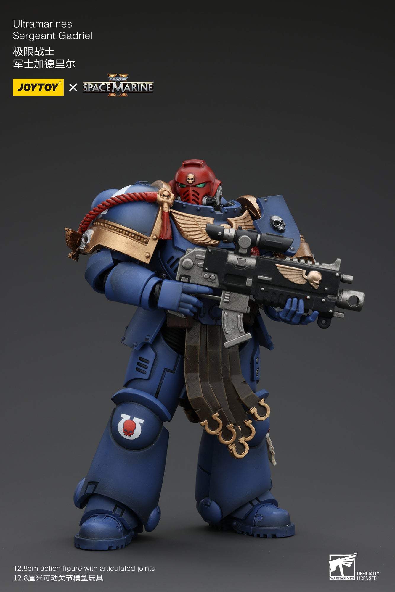 Ultramarines - SPACE MARINE II FULL SET - Warhammer 40K Action Figure By JOYTOY