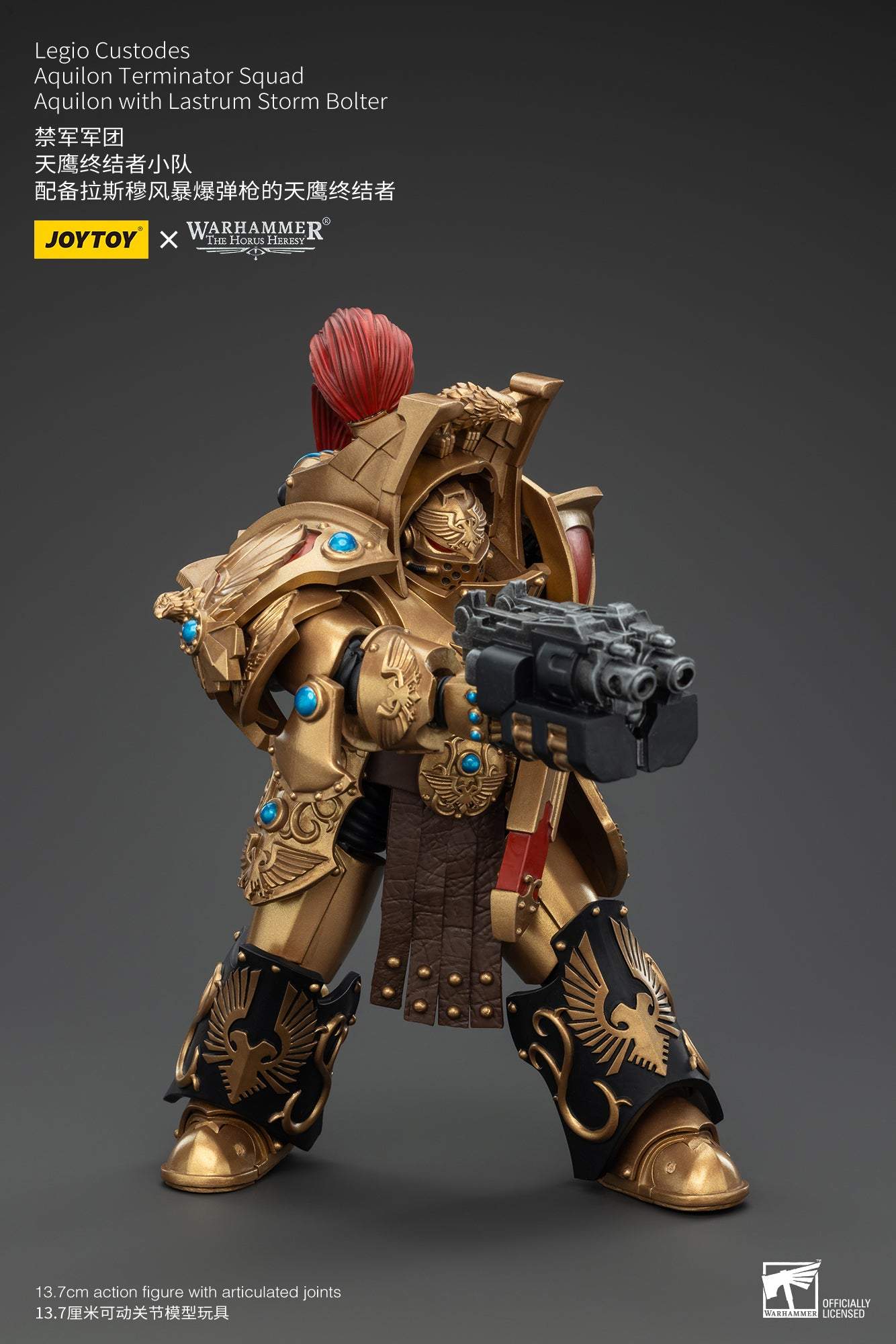 (Deposit) Legio Custodes Aquilon Terminator Squad - Warhammer"The Horus Heresy" Action Figure By JOYTOY