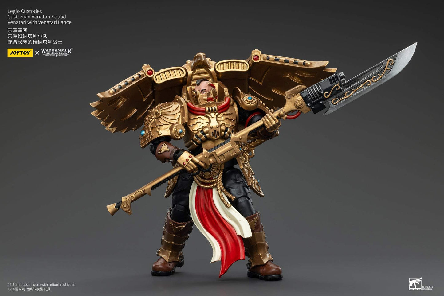 (Deposit) Legio Custodes Custodian Venatari Squad - Warhammer "The Horus Heresy" Action Figure By JOYTOY