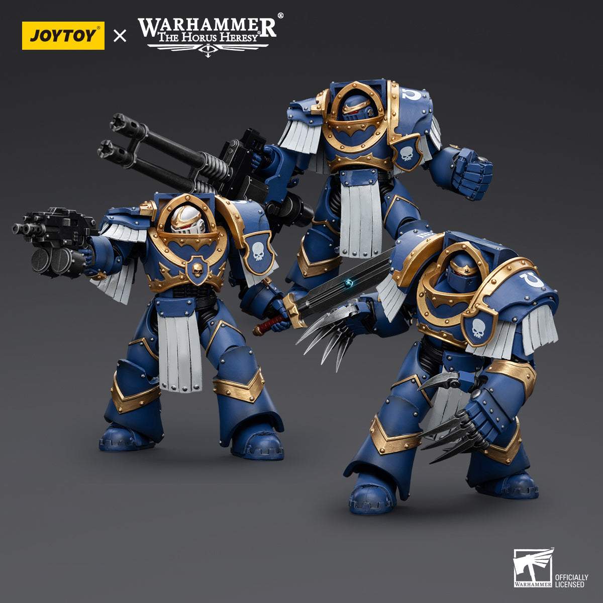 Ultramarines Cataphractii Terminator Squad - Warhammer "The Horus Heresy" Action Figure By JOYTOY