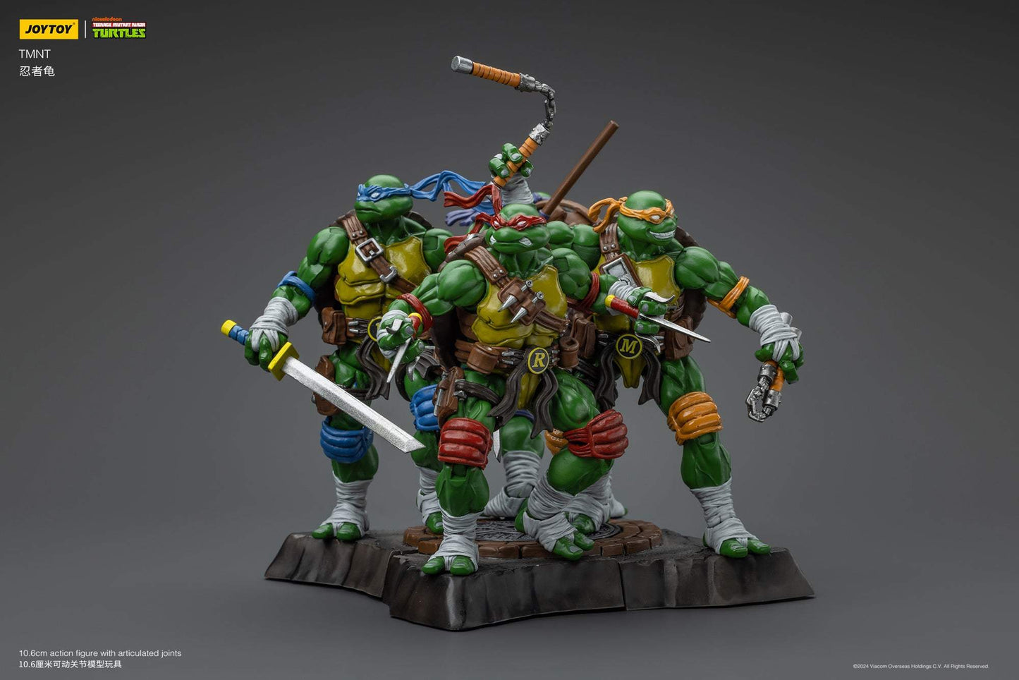 TMNT-Wave 1  - TMNT Action Figure By JOYTOY