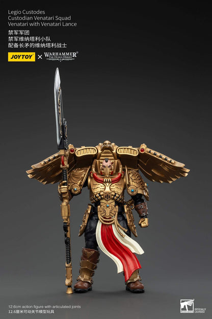 (Deposit) Legio Custodes Custodian Venatari Squad - Warhammer "The Horus Heresy" Action Figure By JOYTOY