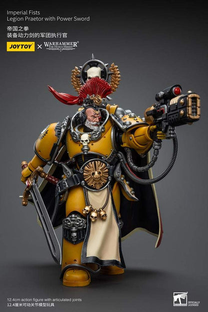 Imperial Fists Legion Praetor with Power Sword - Warhammer The Horus Heresy Action Figure By JOYTOY