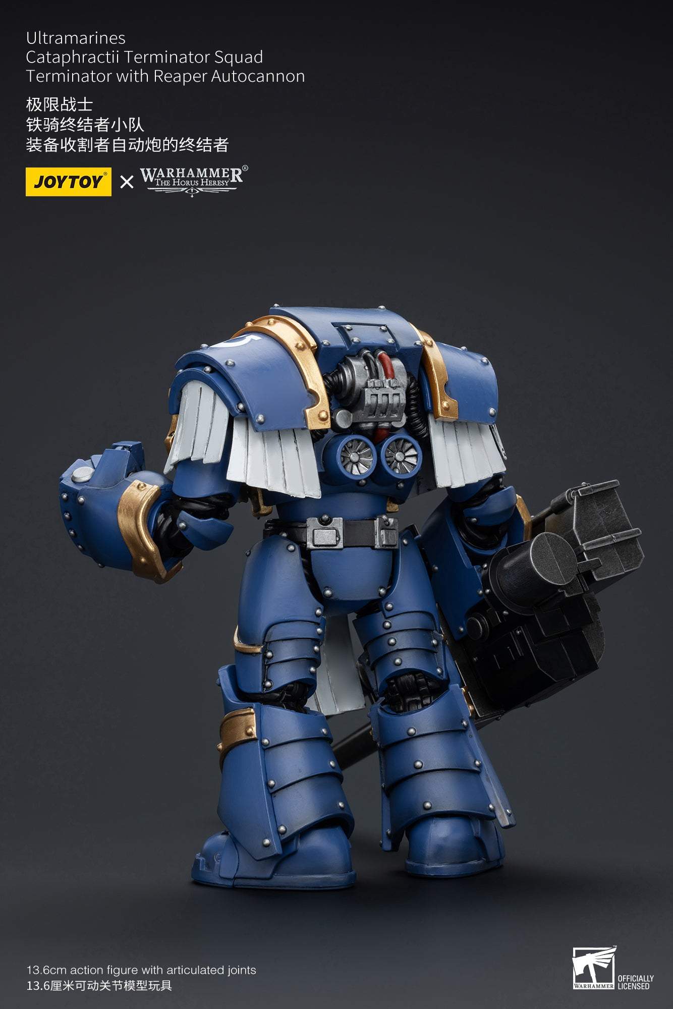 Ultramarines Cataphractii Terminator Squad - Warhammer "The Horus Heresy" Action Figure By JOYTOY