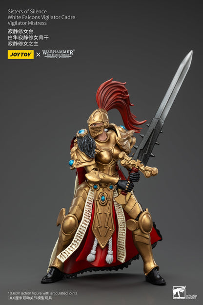 (Deposit) Sisters of Silence White Falcons Vigilator Cadre  - Warhammer "The Horus Heresy" 1/18 Action Figure By JOYTOY