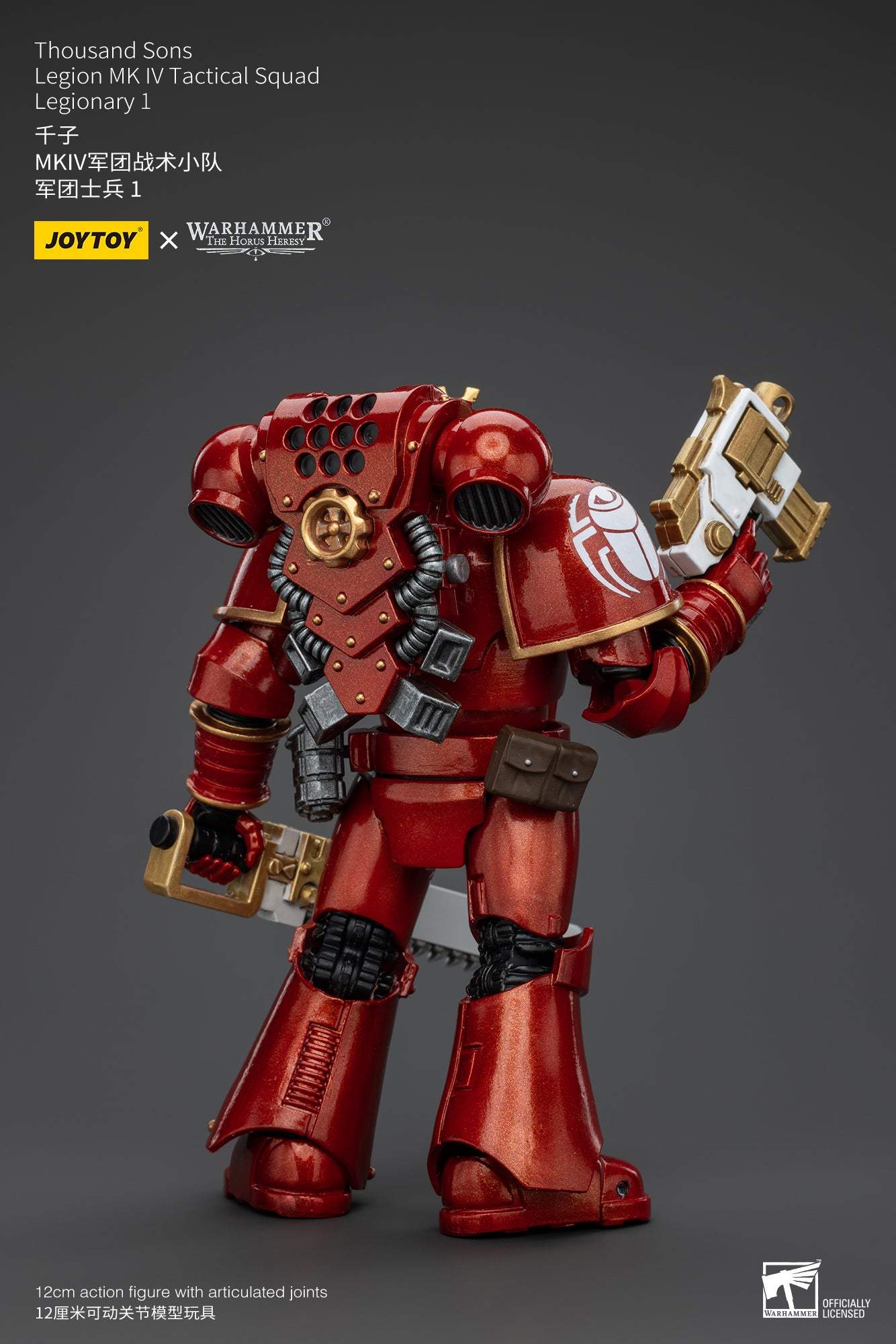 Thousand Sons Legion MK IV Squad & Khenetai Occult Cabal - Warhammer "The Horus Heresy" Action Figure By JOYTOY