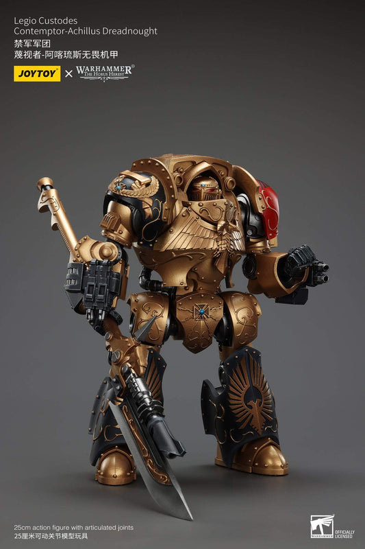 (Deposit) Legio Custodes Contemptor-Achillus Dreadnought - Warhammer "The Horus Heresy" 1/18 Action Figure By JOYTOY