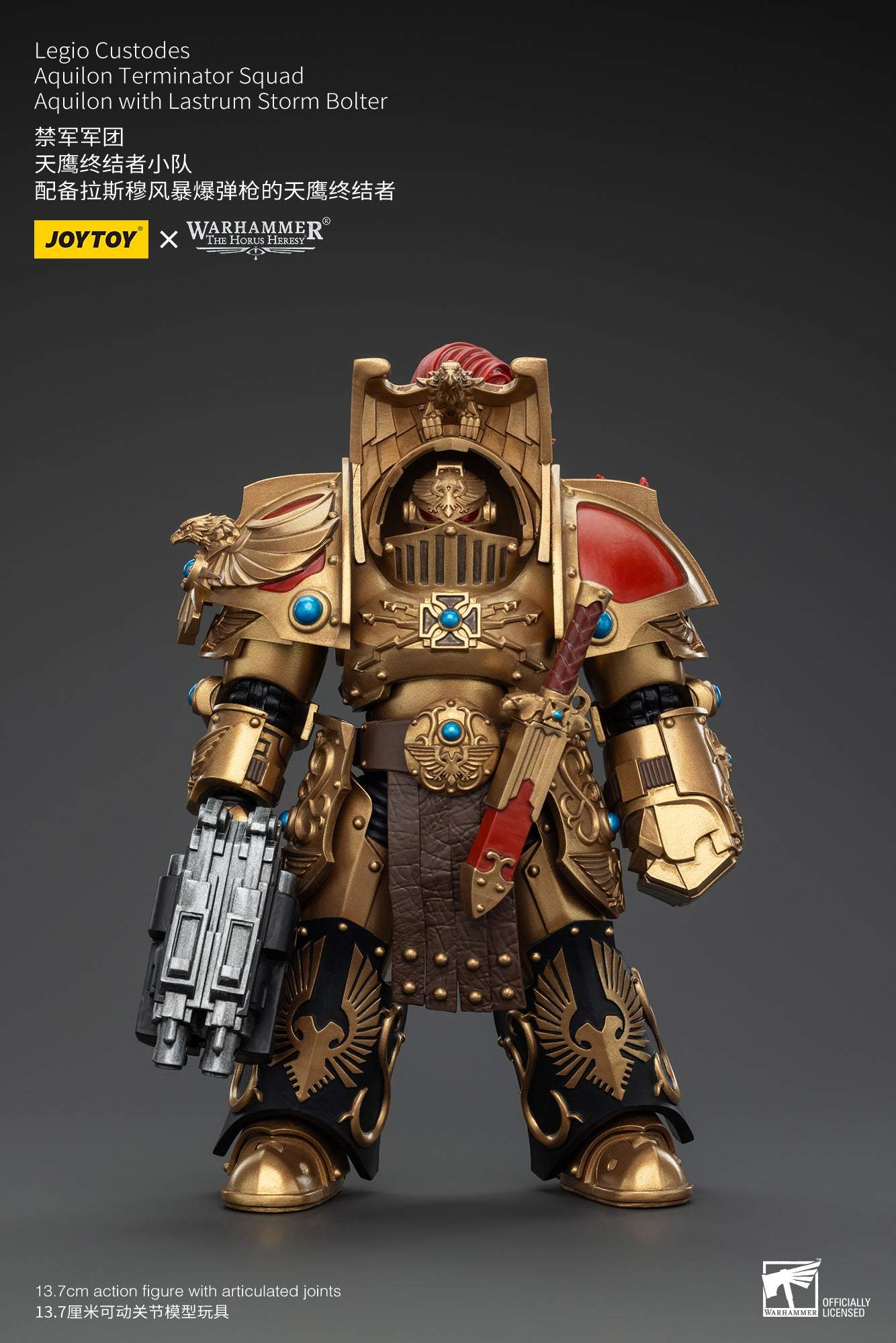 (Deposit) Legio Custodes Aquilon Terminator Squad - Warhammer"The Horus Heresy" Action Figure By JOYTOY