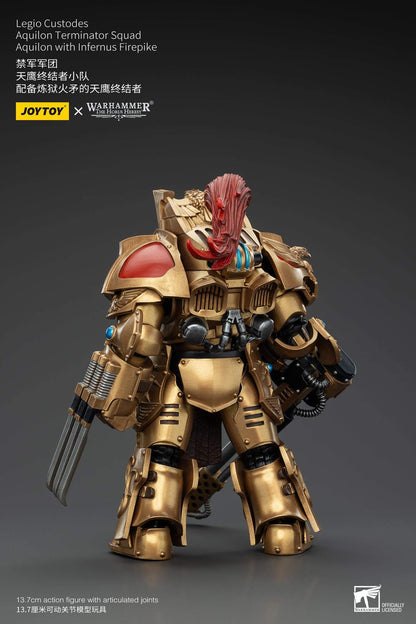 (Deposit) Legio Custodes Aquilon Terminator Squad - Warhammer"The Horus Heresy" Action Figure By JOYTOY