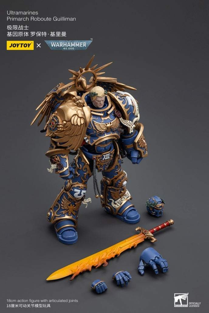 Ultramarines Primarch  Roboute Guilliman (Re-run Pre-order) - Warhammer 40K Action Figure