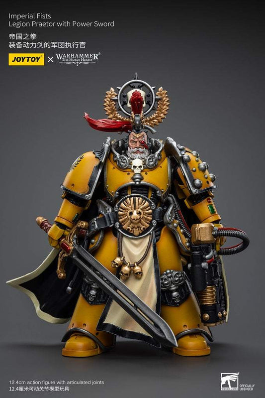 Imperial Fists Legion Praetor with Power Sword - Warhammer The Horus Heresy Action Figure By JOYTOY