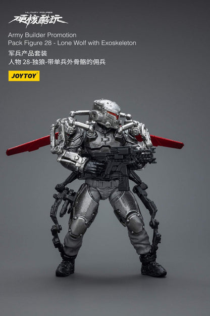 Army Builder Promotion Pack Figure 28 -Lone Wolf with Exoskeleton- Soldiers Action Figure By JOYTOY