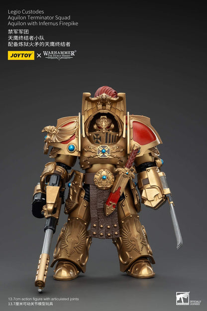 (Deposit) Legio Custodes Aquilon Terminator Squad - Warhammer"The Horus Heresy" Action Figure By JOYTOY