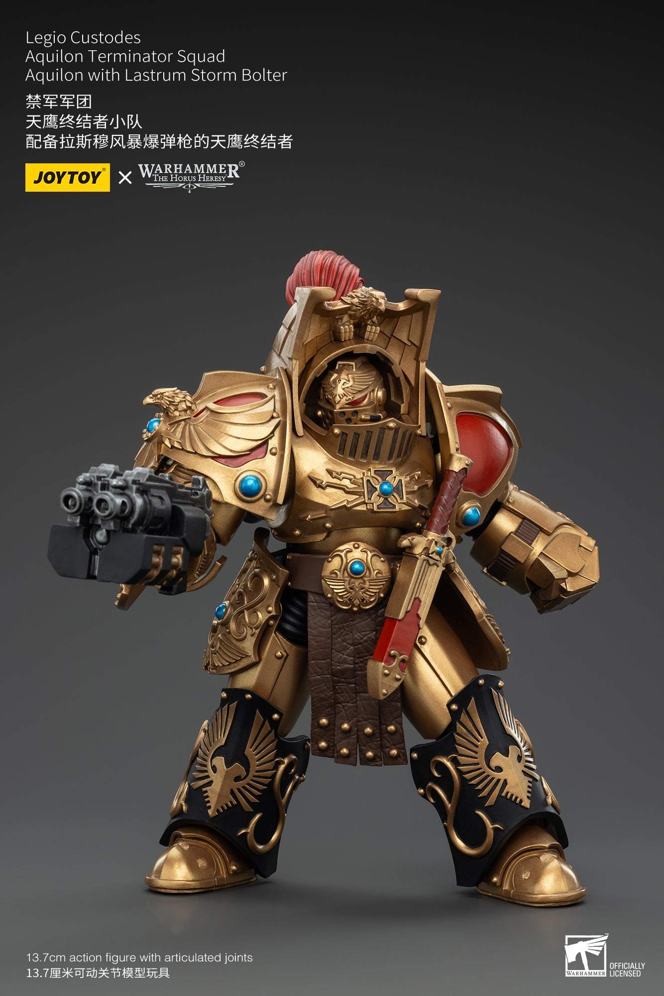 (Deposit) Legio Custodes Aquilon Terminator Squad - Warhammer"The Horus Heresy" Action Figure By JOYTOY