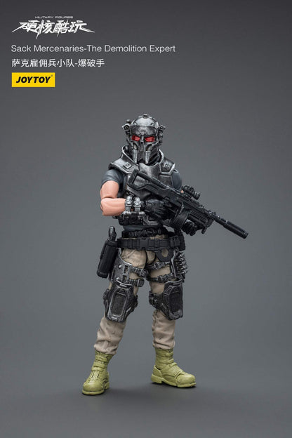 Sack Mercenaries-The Demolition Expert - Military Action Figure By JOYTOY