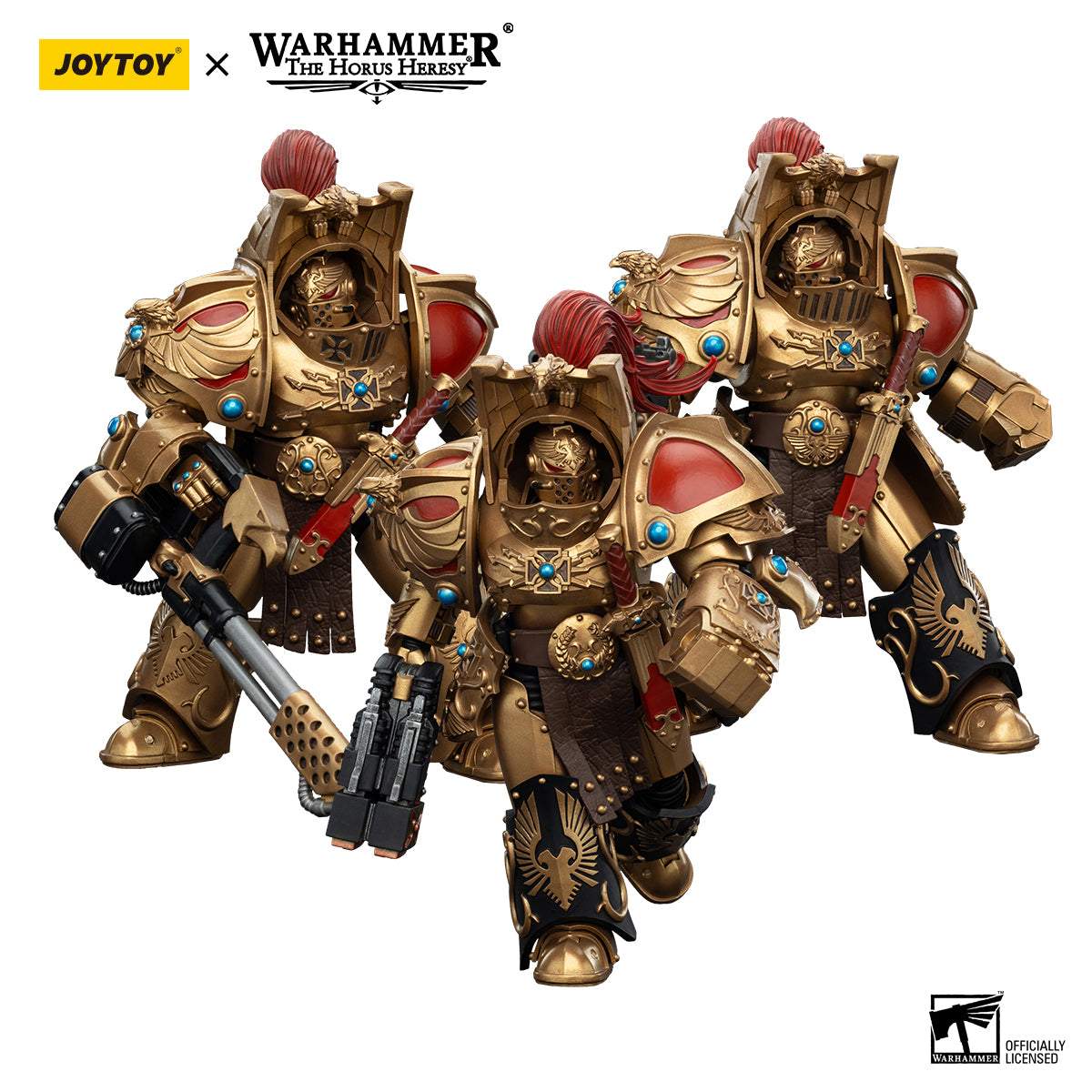 (Deposit) Legio Custodes Aquilon Terminator Squad - Warhammer"The Horus Heresy" Action Figure By JOYTOY