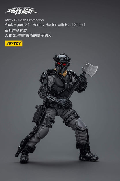 Army Builder Promotion Pack Figure 31 - Bounty Hunter with Blast Shield- Soldiers Action Figure By JOYTOY