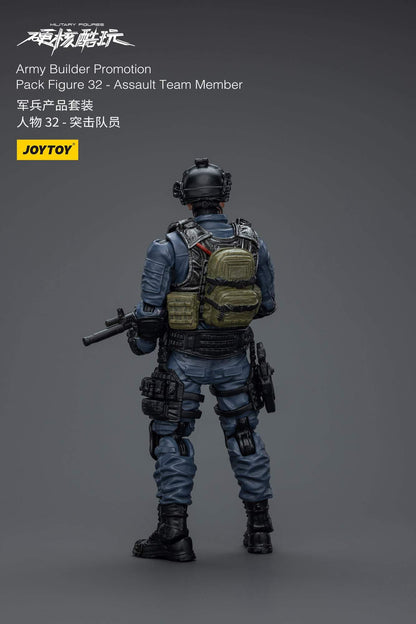 (Deposit) Army Builder Promotion Pack Figure 32 - Assault Team Member (RE-RUN) - Soldiers Action Figure By JOYTOY