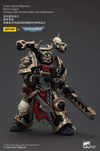 (Deposit) Chaos Space Marines Black Legion - Warhamme 40k 1/18 Action Figure By JOYTOY