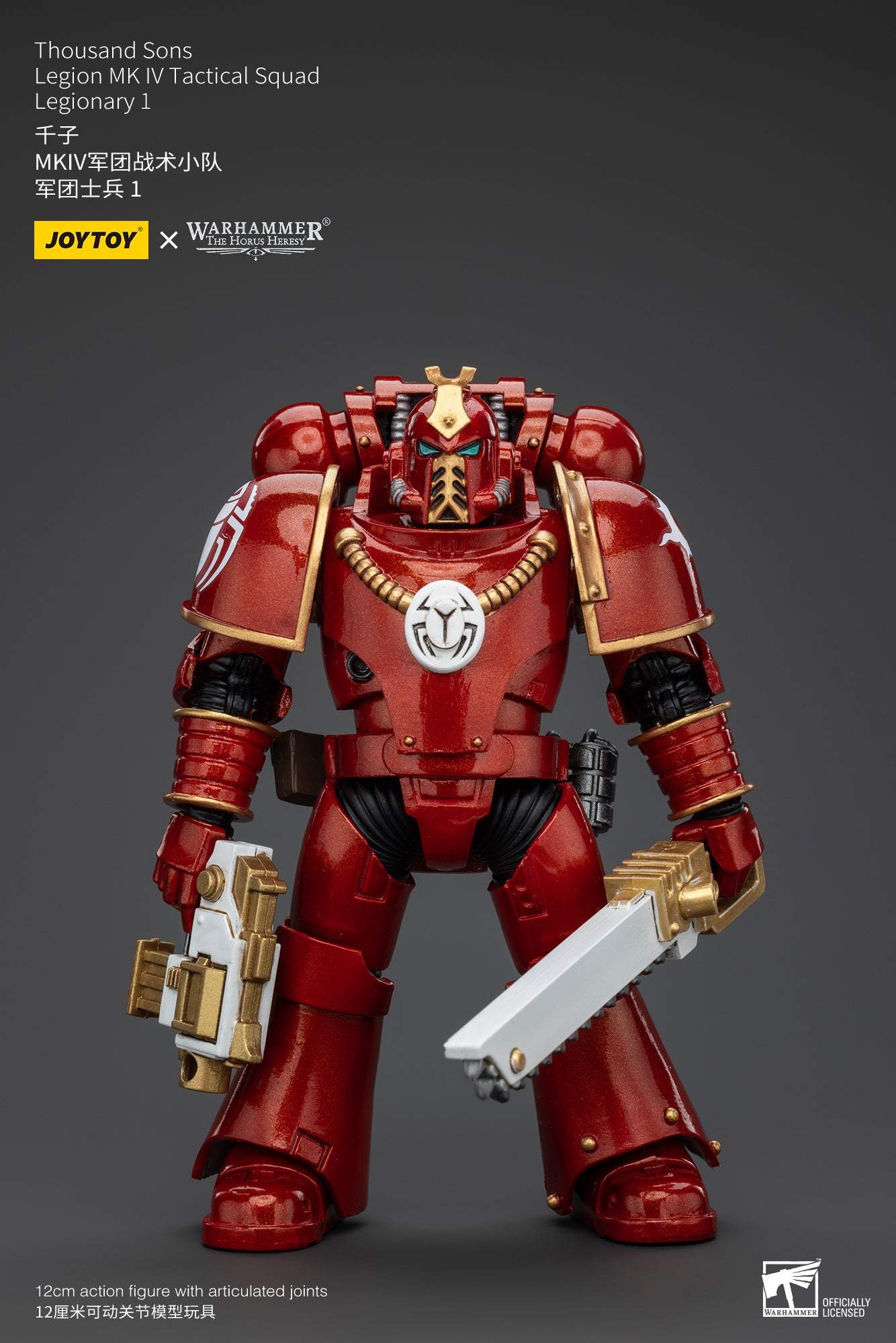 Thousand Sons Legion MK IV Squad & Khenetai Occult Cabal - Warhammer "The Horus Heresy" Action Figure By JOYTOY