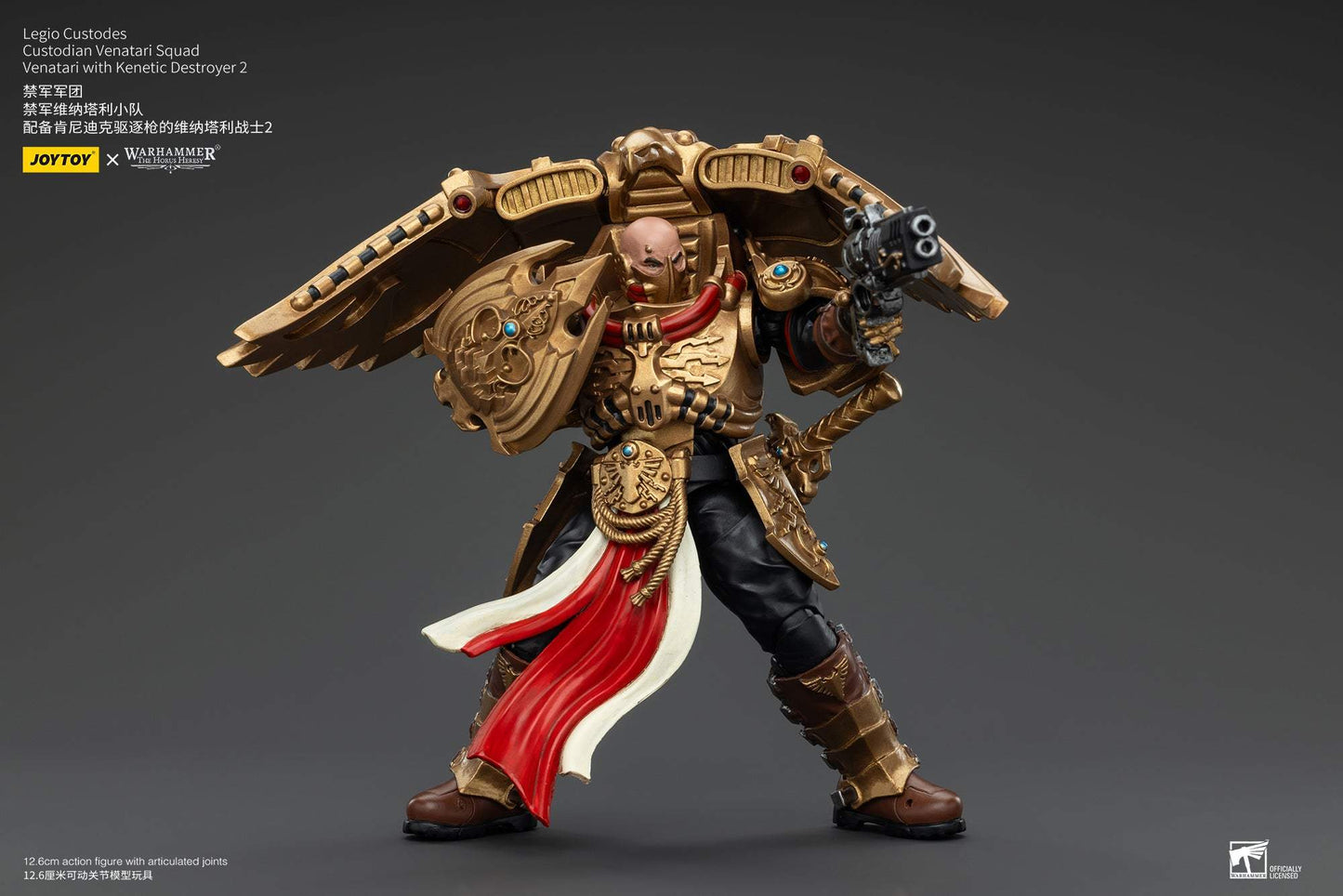 (Deposit) Legio Custodes Custodian Venatari Squad - Warhammer "The Horus Heresy" Action Figure By JOYTOY