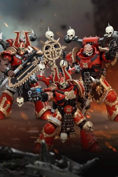 (Deposit) World Eaters Wave 1 - Warhammer 40K Action Figure By JOYTOY