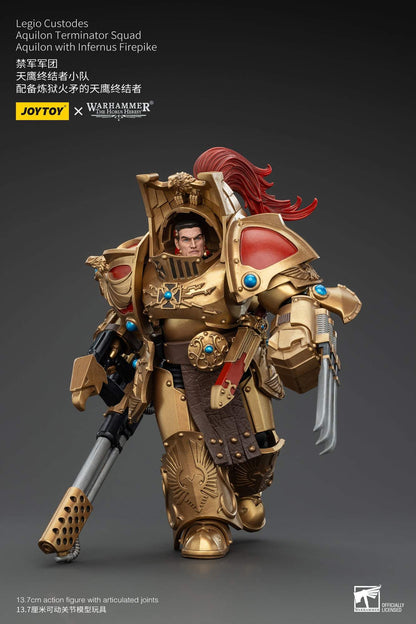 (Deposit) Legio Custodes Aquilon Terminator Squad - Warhammer"The Horus Heresy" Action Figure By JOYTOY