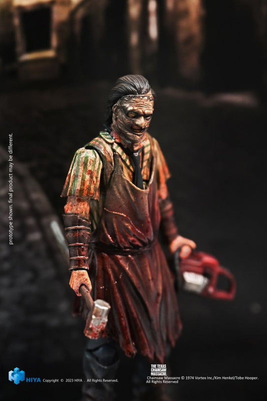 Texas Chainsaw Massacre (2003) Thomas Hewitt Slaughter Ver Exquisite Mini Series 1/18 Scale - Action Figure By HIYA Toys