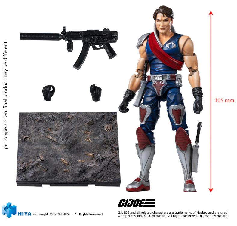 Exquisite Mini Series 1/18 Scale G.I.Joe Tomax - Action Figure By HIYA Toys