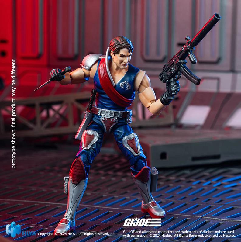 Exquisite Mini Series 1/18 Scale G.I.Joe Tomax - Action Figure By HIYA Toys