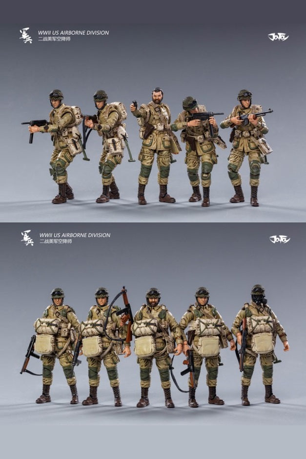 WWII US Airborne Division - Soldier Action Figure By JOYTOY