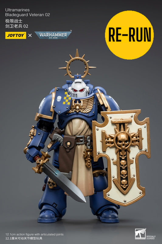 Ultramarines Bladeguard Veteran 02 - Warhammer 40K Action Figure By JOYTOY