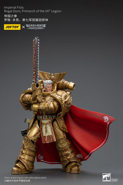 Imperial Fists  Rogal Dorn, Primarch of the Vllth Legion - Warhammer The Horus Heresy Action Figure By JOYTOY