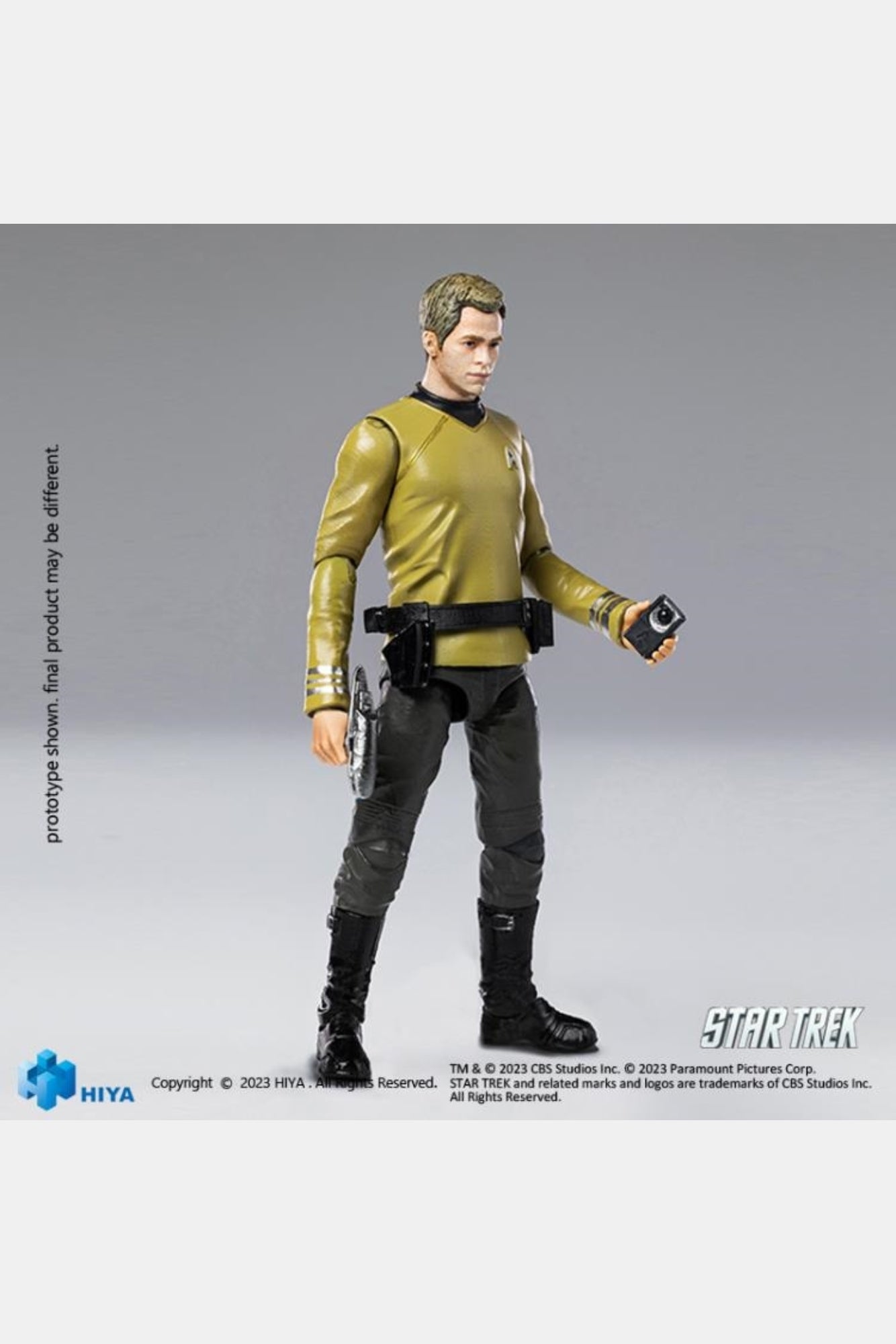 STAR TREK 2009 Kirk Exquisite Mini Series 1/18 Scale - Action Figure By HIYA Toys