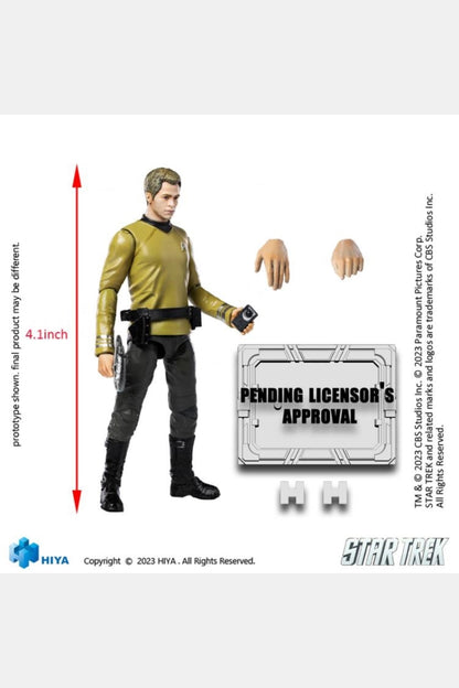 STAR TREK 2009 Kirk Exquisite Mini Series 1/18 Scale - Action Figure By HIYA Toys