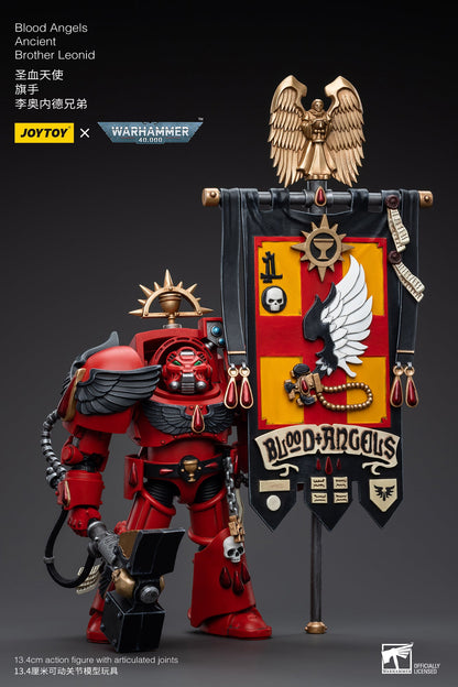 Blood Angels Ancient Brother Leonid - Warhammer 40K Action Figure By JOYTOY