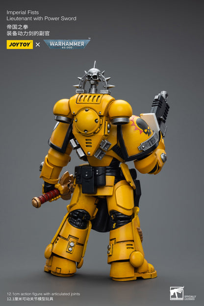 Imperial Fists Lieutenant with Power Sword - Warhammer 40K Action Figure By JOYTOY