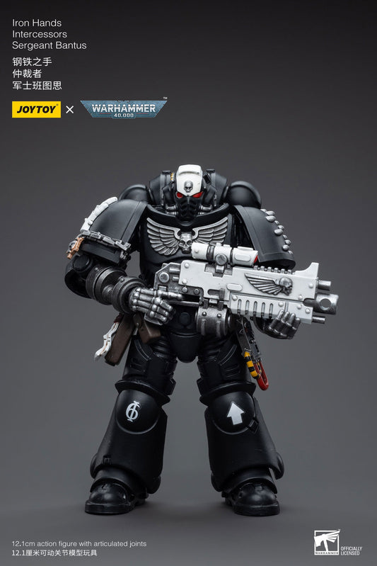 Iron Hands Intercessors Sergeant Bantus - Warhammer 40K Action Figure By JOYTOY