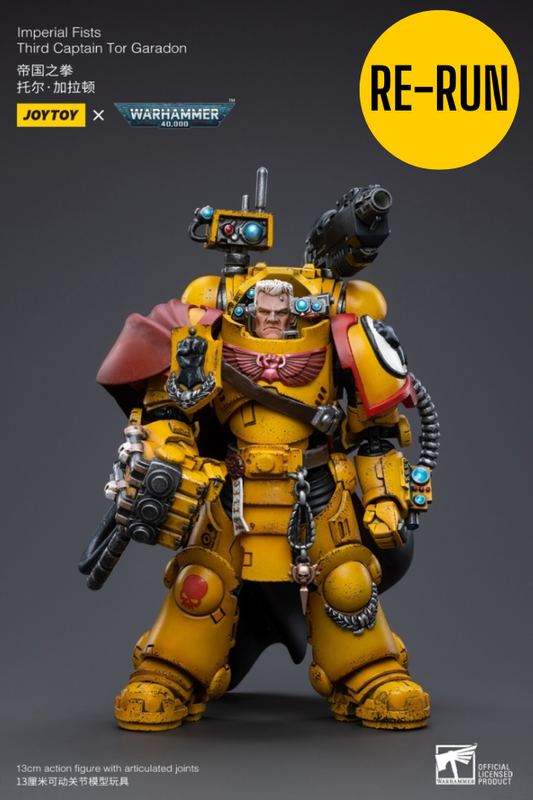 Imperial Fists Third Captain Tor Garadon - Warhammer 40K Action Figure By JOYTOY